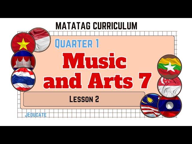 MUSIC AND ARTS 7 - DEPED MATATAG CURRICULUM - LESSON 2