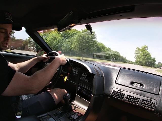 1990 Corvette test drive