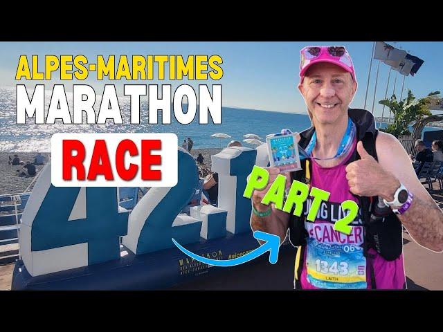 Part 2: Alpes Maritimes Marathon, 42.2km Nice to Cannes