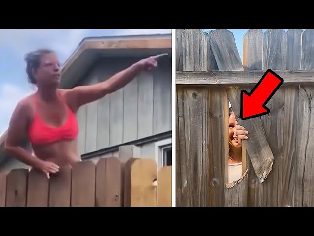 Nightmare Neighbors Next Door.. (KAREN VS NEIGHBOR)