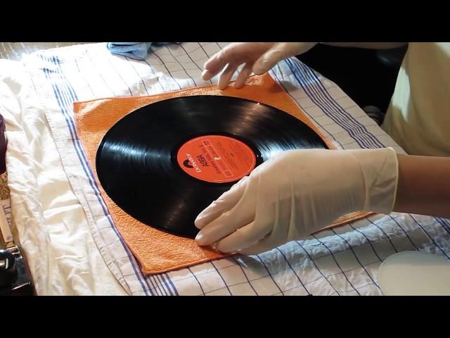 LP / Langspielplatte waschen - Clean LPs