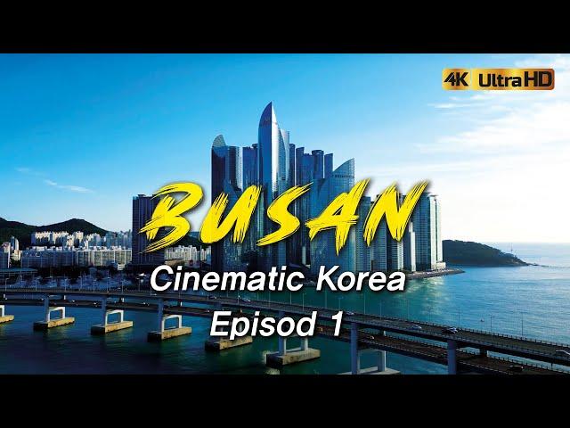 [4K]부산의 아침을 날다 -  대한민국 제2의 도시 부산 시네마틱 드론영상 / Cinematic Korea /  Drone at Busan / 부산여행 / 부산영상 / 부산드론