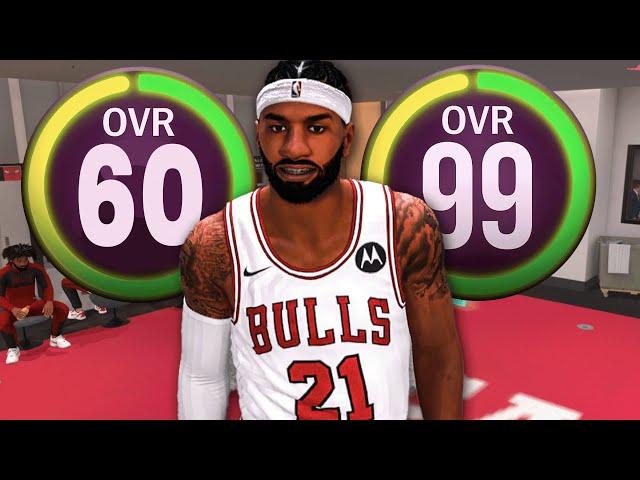 How Difficult is the 60-99 Overall No Money Spent Grind? | NBA 2K25 MyCAREER (Ep 3)