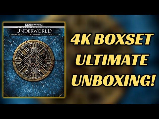 UNDERWORLD 5-FILM 4K COLLECTION BOXSET ULTIMATE UNBOXING!