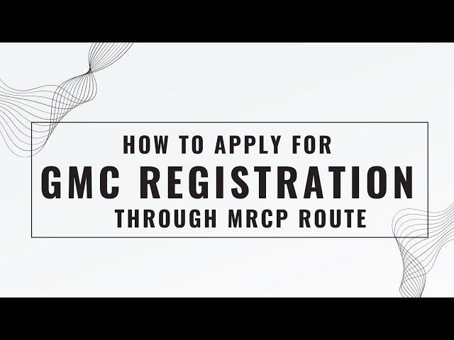 Steps of GMC Registration‍️#ukjobs  #jobs #medicalcareer #mrcp #medical #doctor #gmc #medicaljobs