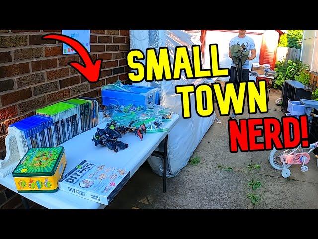 NERD BUYS ENTIRE COLLECTION AT GARAGE SALE!