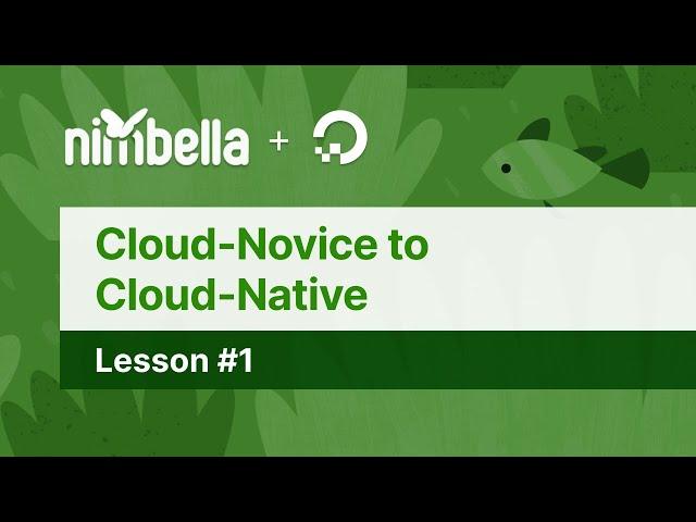 Cloud Novice to Cloud Native - Lesson #1