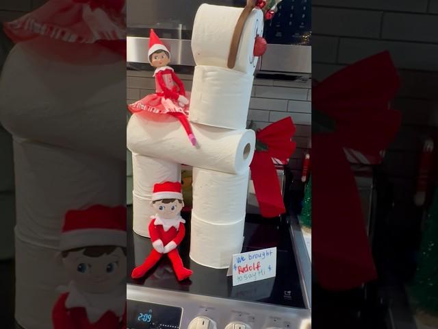 Эльф на полке #christmas #elfontheshelfchallenge #elfontheshelfideas #elfonashelf #elf
