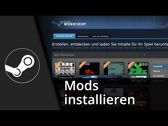 Steam Mods installieren | Steam Mods löschen  Tutorial