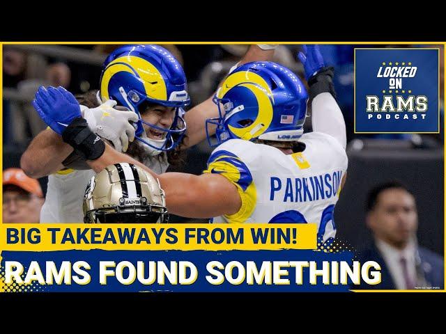 5 Big Takeaways From Rams Win Over Saints! Updated Playoff Odds Revealed, New Look Offense & More!