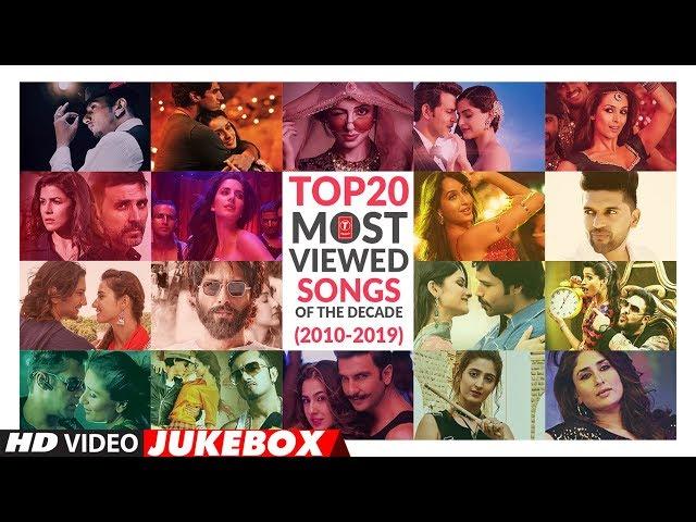 TOP 20 MOST-VIEWED SONGS OF THE DECADE | Best Songs From (2010-2019)  | Video Jukebox