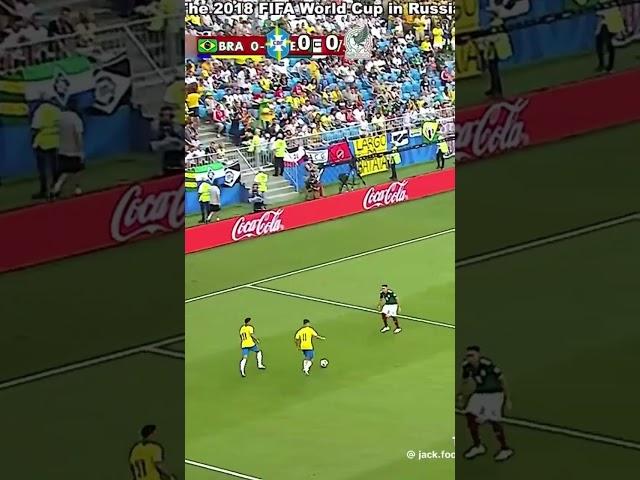 The day Neymar helped Brazil beat Mexico in the World Cup 2018