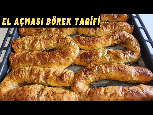 YUFKA AÇMANIN SIRRI BU HAMURDA  EL AÇMASI BÖREK ÇOK KOLAY BUNDAN SONRA YUFKA AÇAMAYAN KALMAYACAK