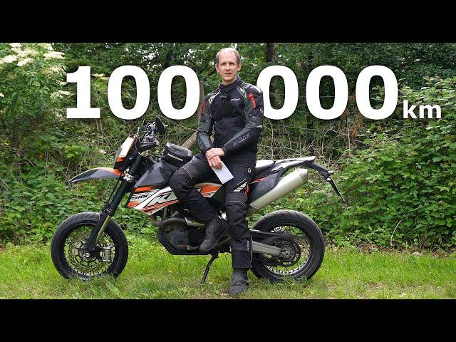 I rode 100,000 km on my KTM 690 SMC - Did it break?