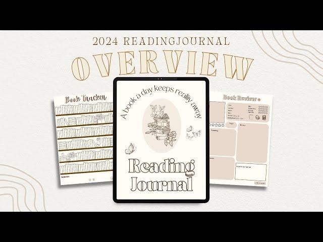 2024 Digital Reading Journal Overview