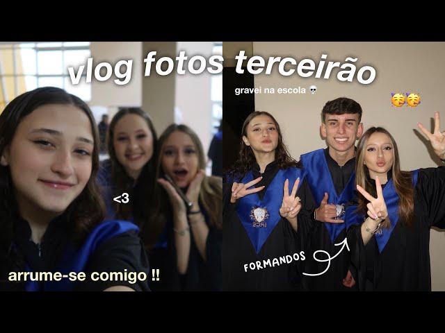 vlog dia das fotos de formatura & grwm 