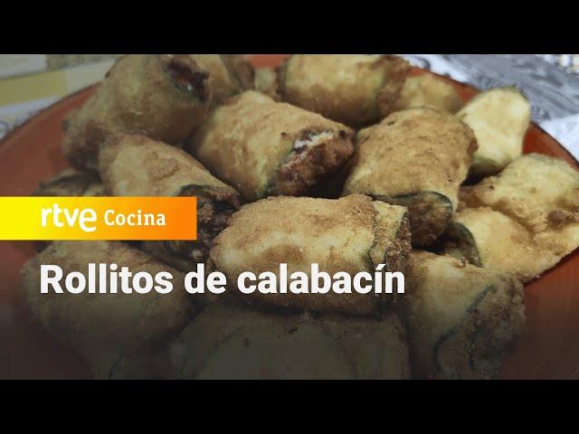 Receta de rollitos de calabacín fáciles, ricos y muy sanos - La Cocina de Adora | RTVE Cocina