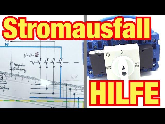 So würde ich Notstrom ins Haus einspeisen! Proofwood