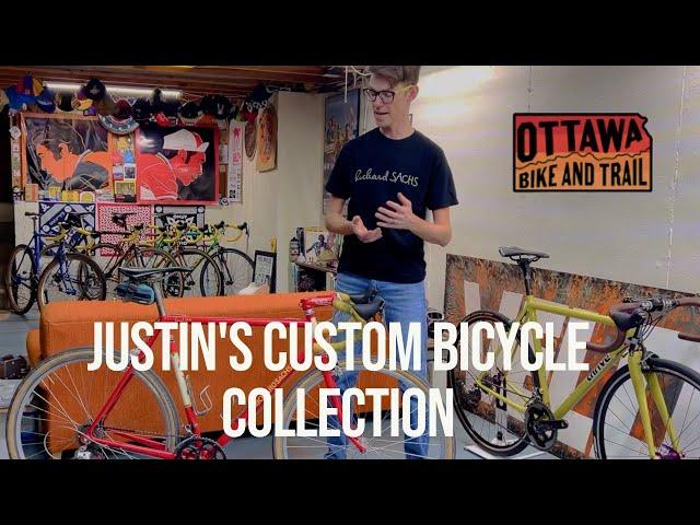 Justin's Custom Road and Gravel Bicycle Collection: Richard Sachs, Rock Lobster, and Bridgestone