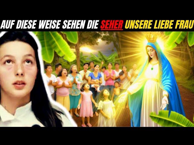 MEDJUGORJE, GENAUER MOMENT DER ERSCHEINUNG, HISTORISCHES VIDEO Unserer Lieben Frau! SPANNEND!