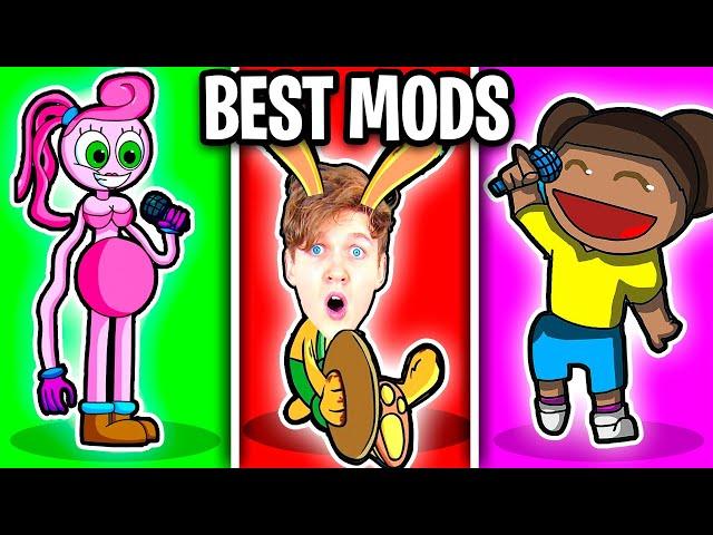 TOP 5 CRAZIEST MOD VIDEOS EVER! (BUNZO BUNNY GLITCH, AMANDA THE ADVENTURER MOD, SONIC.EXE, & MORE!)