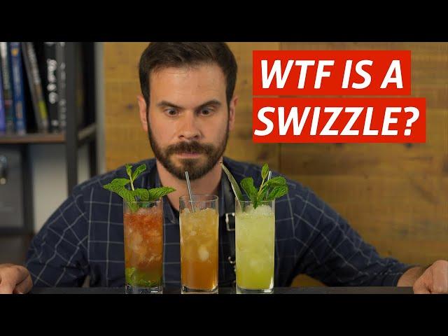 The "Swizzle" explained + 3 delicious recipes