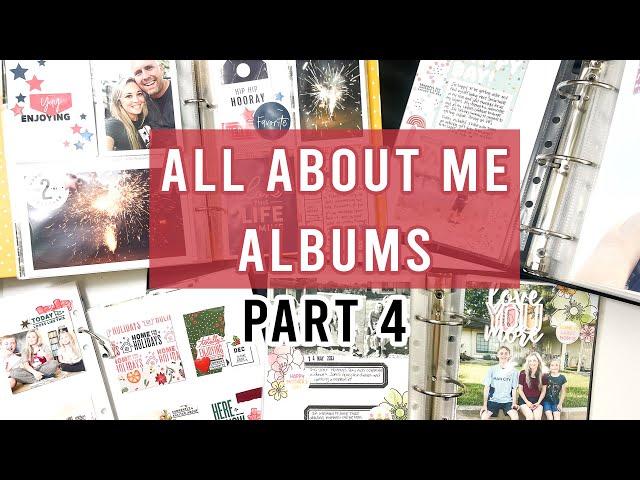 All About Me Scrapbooking Ideas | Part 4 Home, Colors, Travel and Holidays