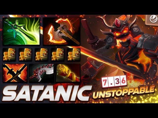 Satanic Juggernaut Unstoppable Blademaster - Dota 2 Pro Gameplay [Watch & Learn]