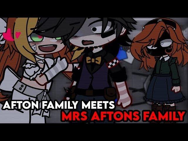 Afton Family Meets MRS Aftons Family | Gacha Afton Family | Gacha FNaF | GCMM | Repost