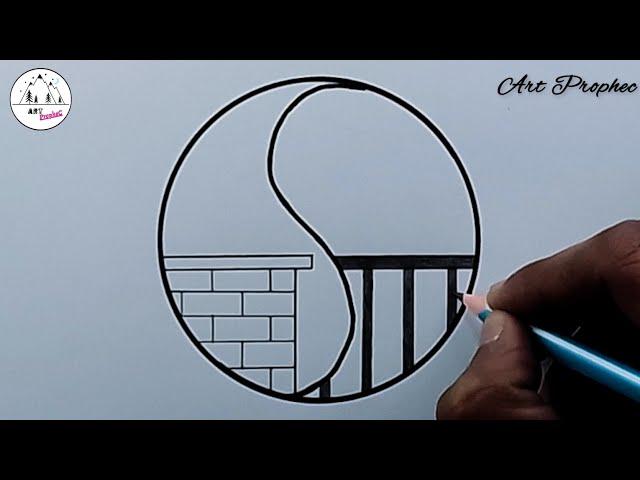 Beautiful Circle Drawing - Beautiful Drawing - Art Prophec