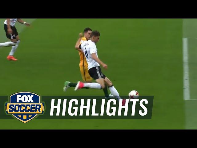 Leon Goretzka nets Germany's third goal vs. Australia | 2017 FIFA Confederations Cup Highlights