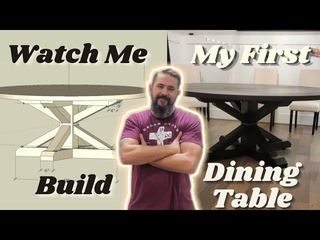 Epic Dining Room Table Build!! My first one!