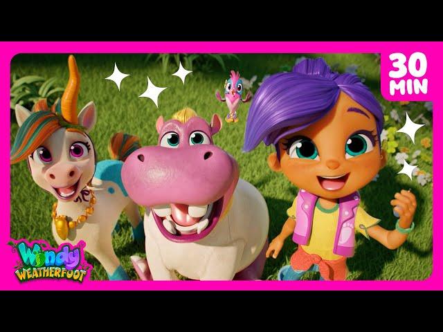 Windy's Nature Adventure Marathon | 30 Minute Kids Show | Windy Weatherfoot