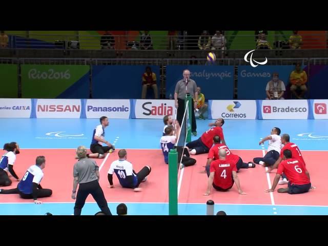 Day 2 evening | Sitting Volleyball highlights | Rio 2016 Paralympic Games