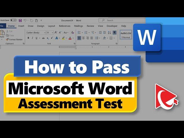 How to Pass Microsoft Word Assessment Test