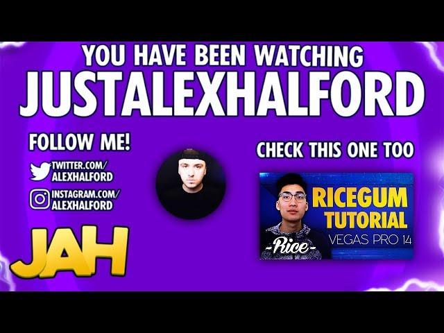 New 2017 Outro - JustAlexHalford