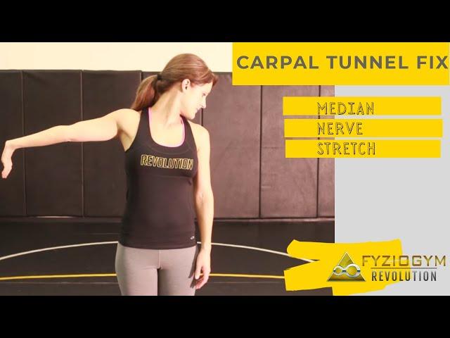 Median Nerve Mobilization Stretch: Carpal Tunnel Exercise