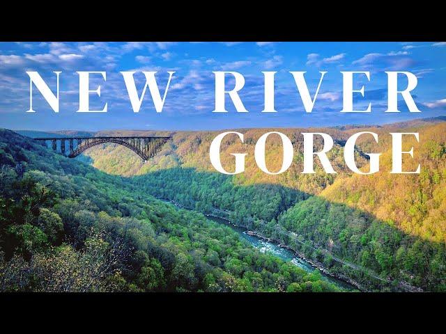 NEW RIVER GORGE NATIONAL PARK | + where  to stay near the park - USA road trip & travel vlog