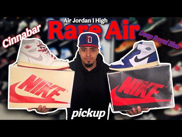 SLEEPERS Jordan 1 Rare Air Deep Royal & Cinnabar - Pickup, Review & On Feet