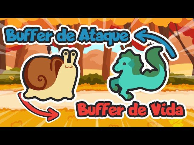 ALAZÃO E CARACOL BUFFANDO TODO O TIME /  Pack Semanal - Super Auto Pets