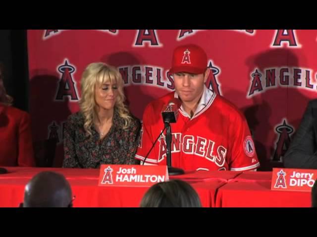 Josh Hamilton Angels' Press Conference [FULL]