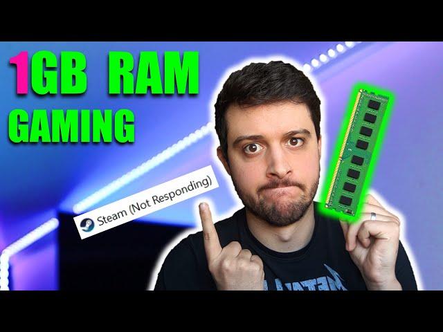 My (terrible) Experience with 1GB of RAM.....