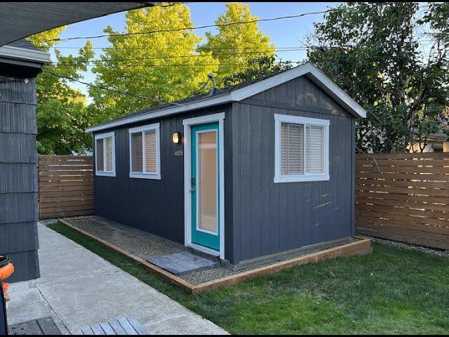 Backyard Studio Tuff Shed - Start to Finish