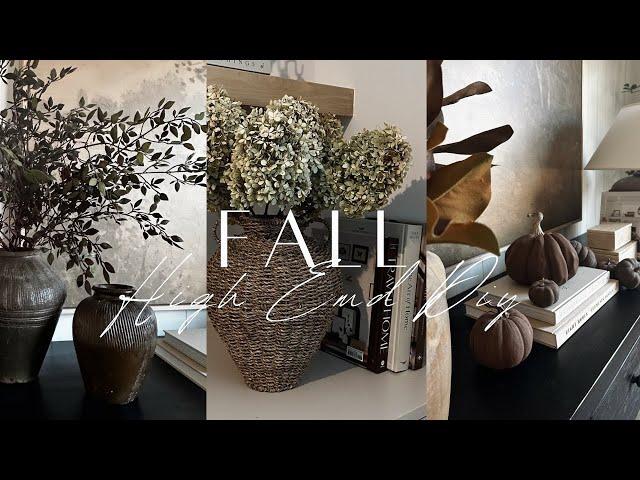 High End Fall DIYs | Fall 2024 | Afloral Dupes, Look For Less, Vintage Decor |