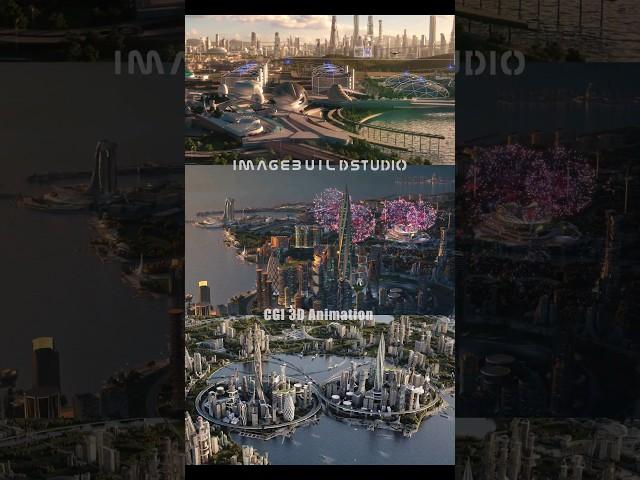 포스코건설 미래도시 4K 영상 이미지빌드스튜디오 - Posco Future City 4K_CGI 3D Animation_ImageBuildStudio