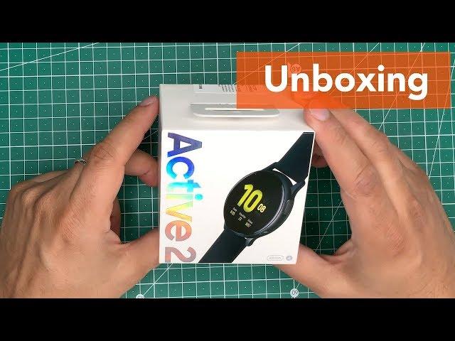 Samsung Galaxy Watch Active 2 (44mm) Unboxing + Installation: Eher Active 1.5 ?