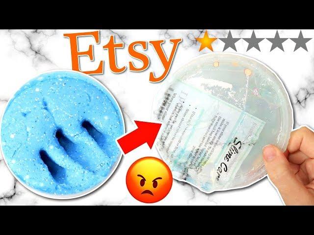 1 STAR ETSY SLIME SHOP REVIEW! Have They Improved?!