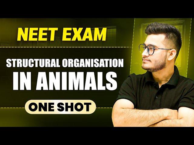 STRUCTURAL ORGANIZATION IN ANIMALS in 1 Shot || All Concepts & PYQs Covered || Prachand NEET