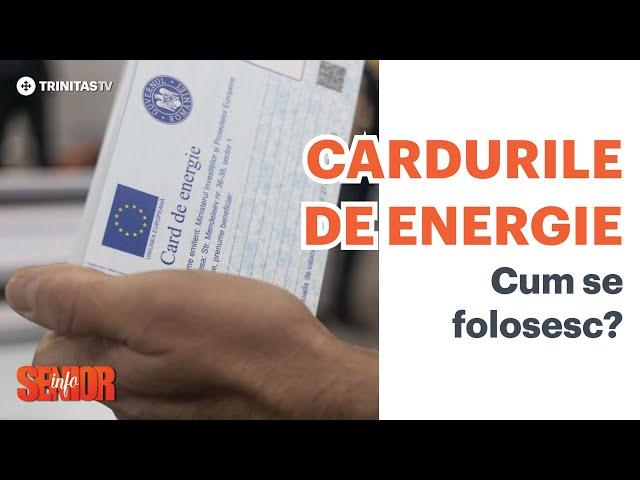 Cum se folosesc cardurile de energie?