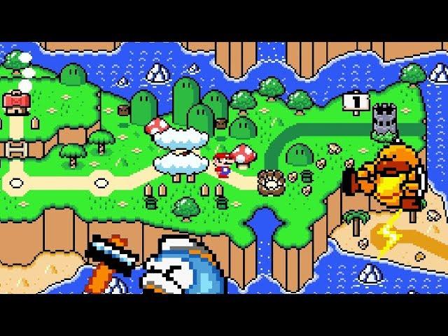 New Super Mario World 2 - Around the World (Longplay/Playthrough)